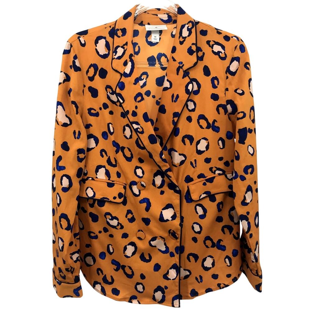 3.1 Phillip Lim Target Cheetah Print Lightweight Blazer M